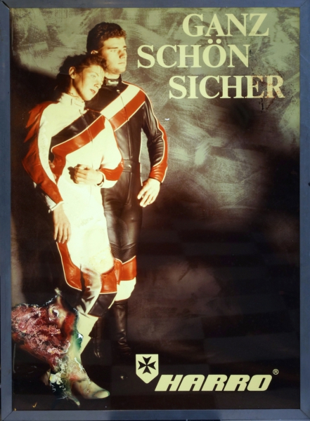 Sandra Hauser, „Ganz schön sicher“, 2020, Lightbox, 60 x 42 x 14 cm, "Hauser & Bürgel spielen Lockdown", Galerie Sandra Bürgel, Berlin Nov 2020