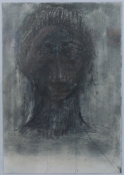 Pascal Son Sorg o.T. 2021 mixed media on paper 25 x 18 cm. Passive Aggressive, Galerie Sandra Bürgel, Berlin 2021