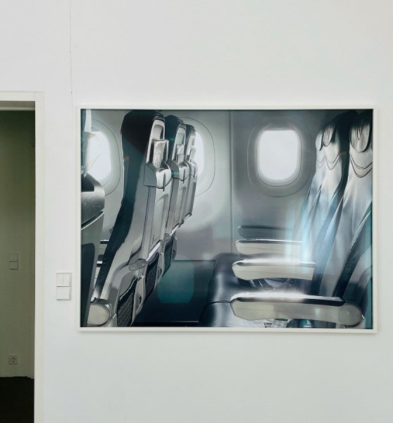 Valerie Stahl Von Stromberg, Flightmode 2021, archival ink jet print on Hahnemühle, aluminium mounted, 91 x 121 cm, Ed 3/3 +1AP. Pteropus Giganteus, Johnna Hardenberg, Berlin